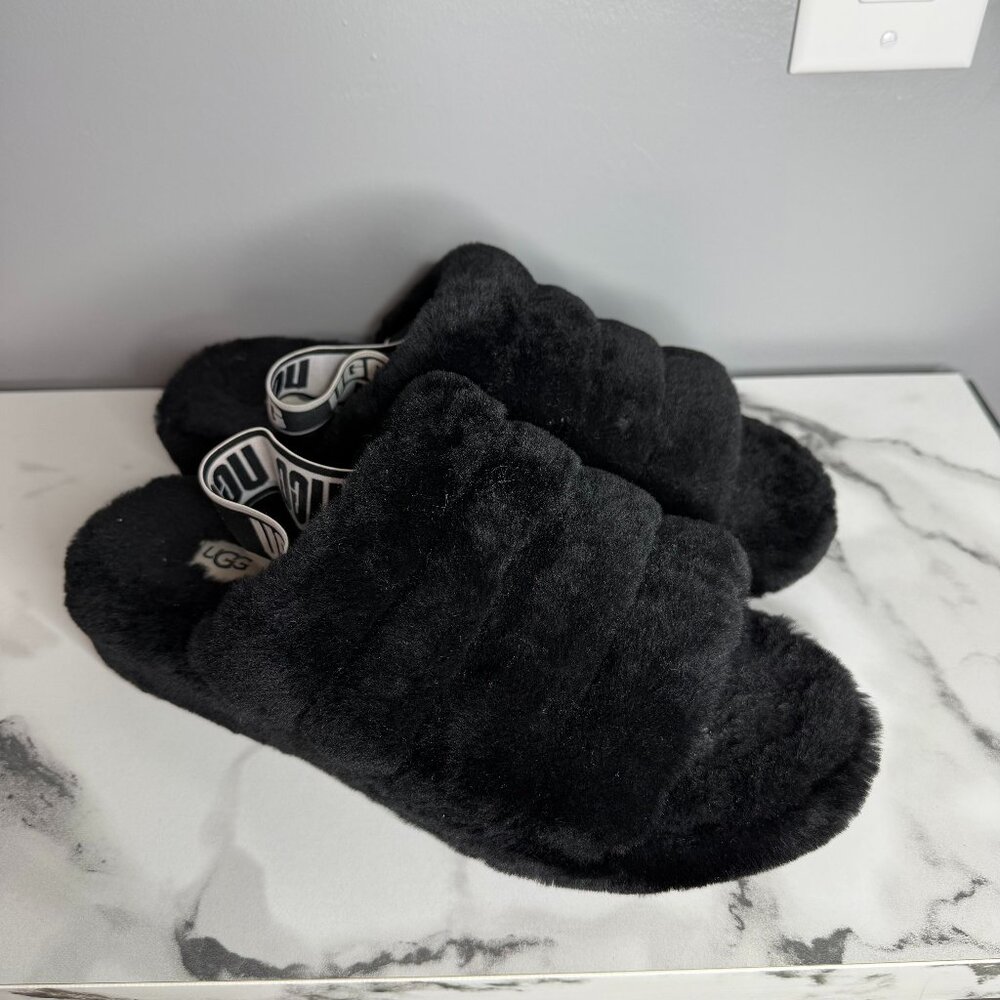 Ugg Women's Fluff Yeah Slide Slipper - 10